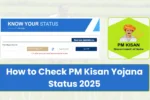 How to Check PM Kisan Yojana Status 2025