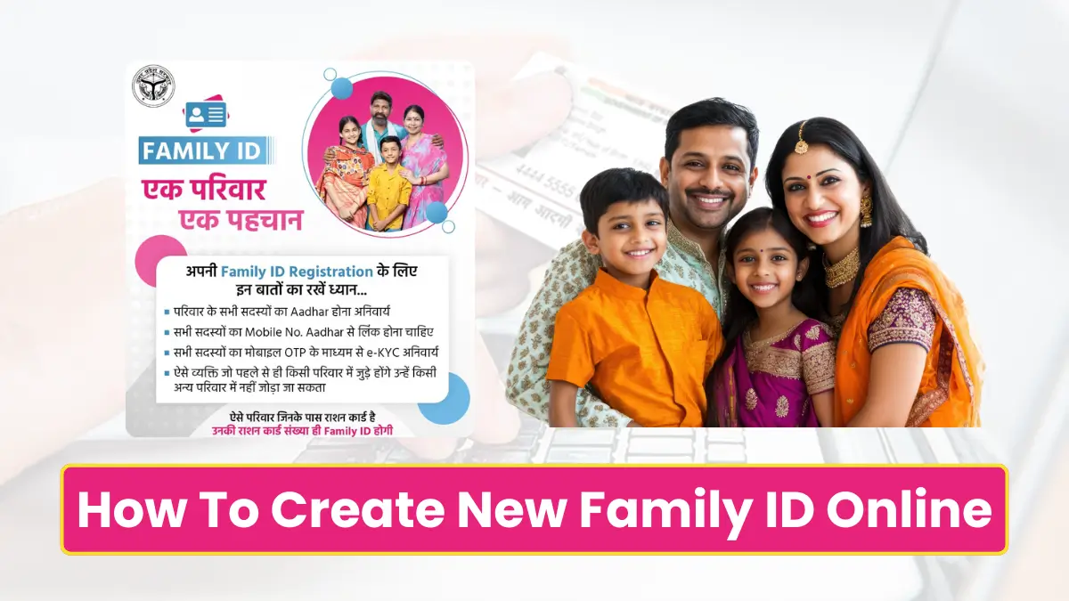 How To Create New Family ID Online