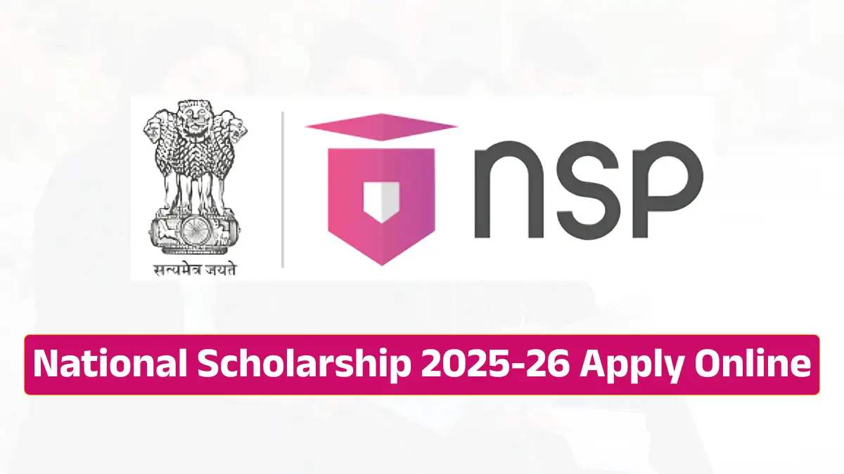 National Scholarship 2025-26 Apply Online