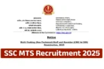 SSC MTS Recruitment 2025